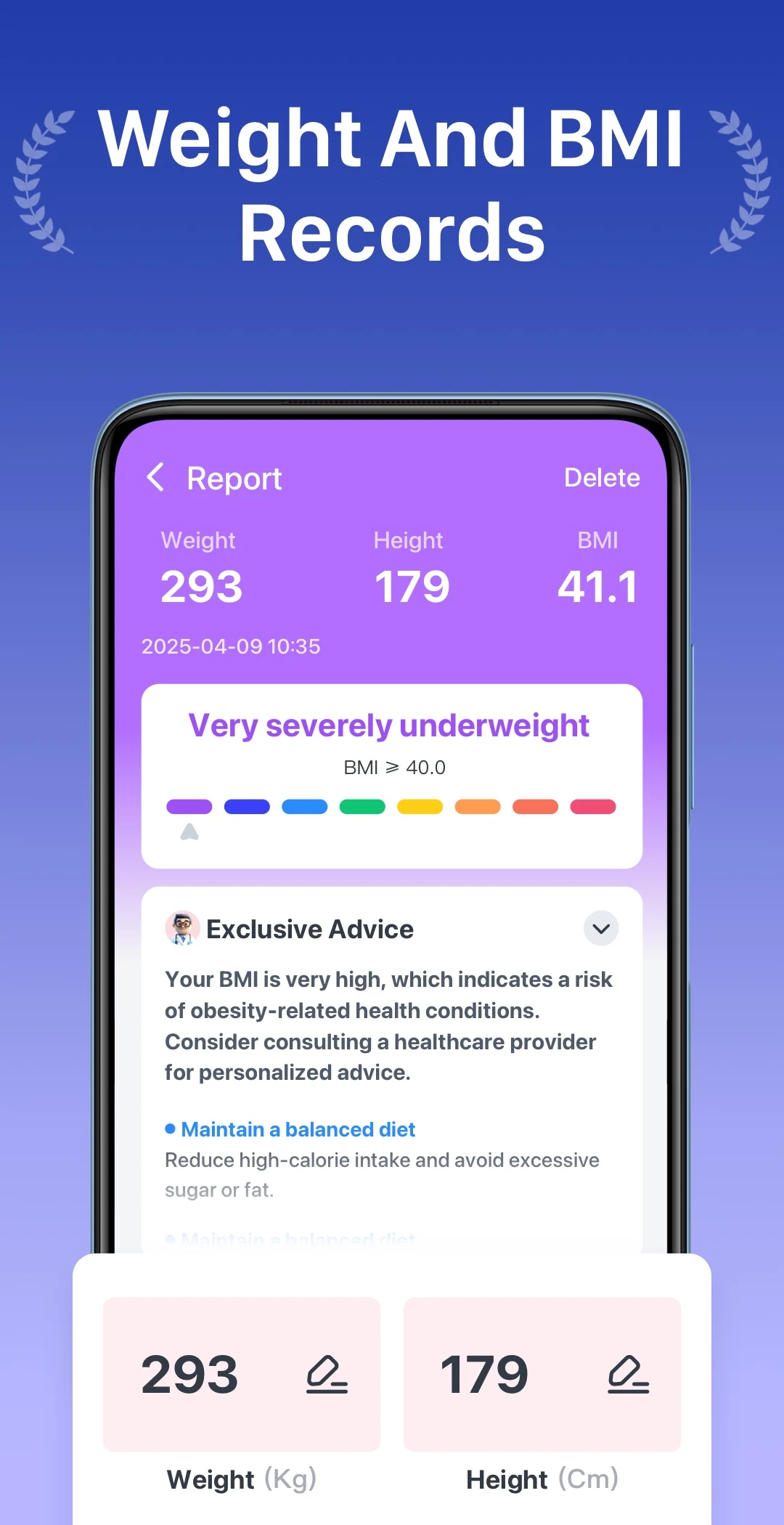 Beatly: Blood Pressure & Sugar screenshot